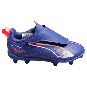 PUMA Ultra 5 Play V Rb Jr FG/AG Football Cleats Youth 10 Multi Laceless 10791401